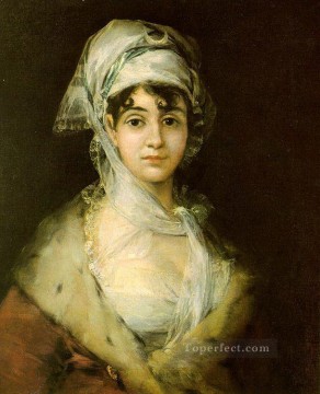 Francisco goya Painting - Antonia Zárate retrato Francisco Goya